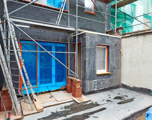 isolation thermique extérieure travaux